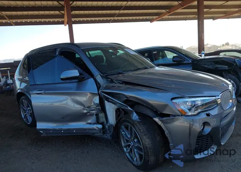 2017 BMW X3 Sdrive28I from USA, damaged, VIN 5UXWZ7C58H0V84867